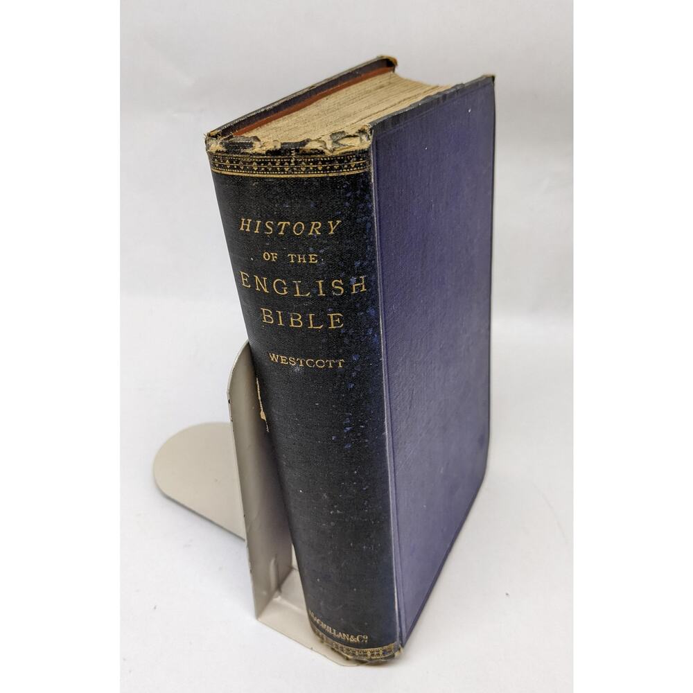 1868 1st Ed - A General View of the History of the English Bible Brooke Westcott